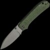 We Knife Big Banter Green Micarta Liner Lock Folder