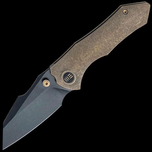 We Knife High-Fin - Bronze Titanium Handle