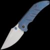 We Knife Riff-Raff Blue Titanium Handle