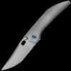We Knife Attor - Bead Blast Titanium Handle