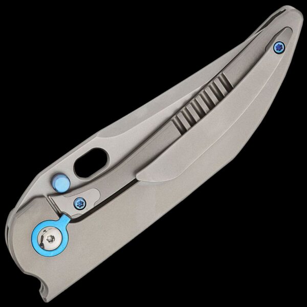 We Knife Attor - Bead Blast Titanium Handle - Image 2