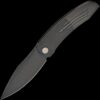 We Knife Sine Wave - 3.98" Black Titanium Handle
