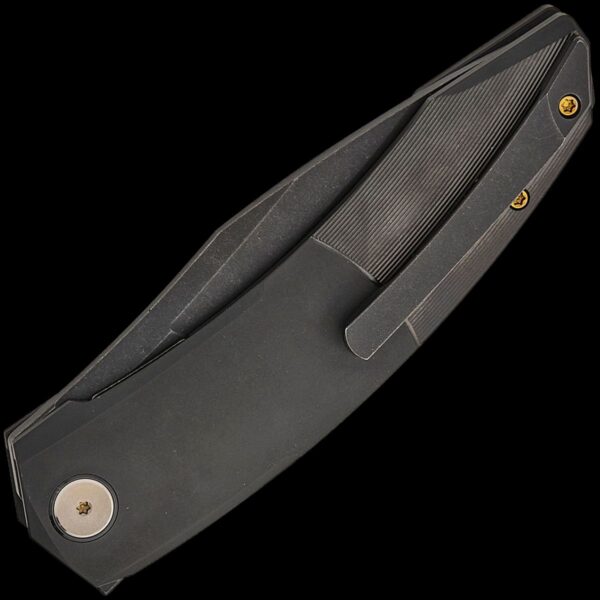 We Knife Sine Wave - 3.98" Black Titanium Handle - Image 2