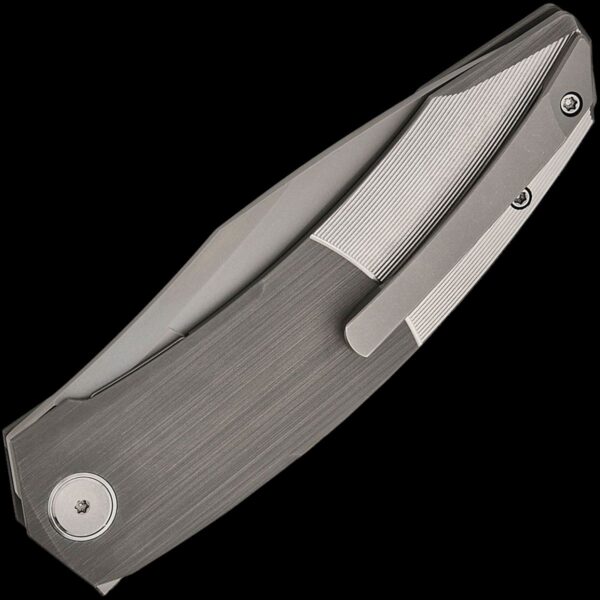 We Knife Sine Wave - 3.98" Grey Titanium Handle - Image 2