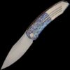 We Knife Sine Wave - 3.98" Flamed Titanium Handle