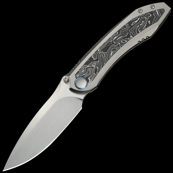 We Knife Winsome 3.74" - Titanium/Aluminum Foil Carbon Fiber Handle