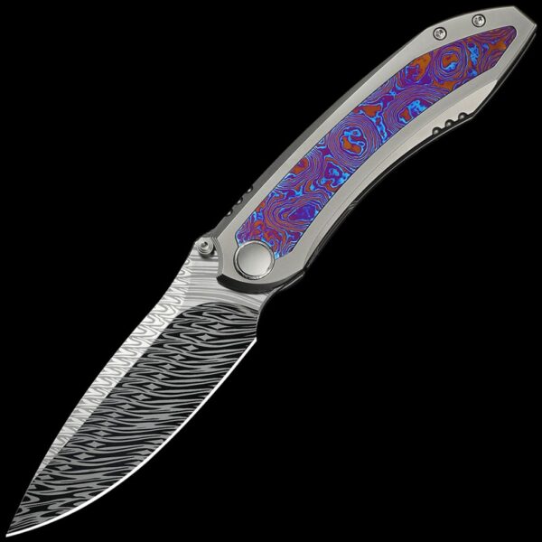 We Knife Winsome 3.74" Fafnir Damasteel