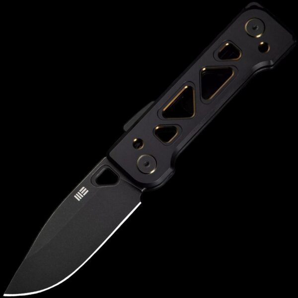 We Knife Tyro Superlock Knife - Black Titanium