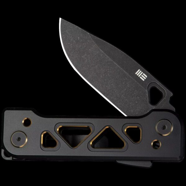 We Knife Tyro Superlock Knife - Black Titanium - Image 3