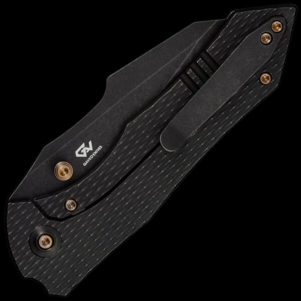 We Knife High-Fin XL Black Titanium/Black Stonewash - Image 2