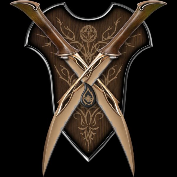 United Cutlery Officially Licensed DESOLATION SMAUG KNIVES OF TAURIEL from The Hobbit - Image 2