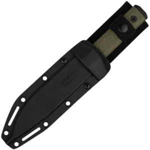 Alternative view of Zero Tolerance ZT Fixed Blade Olive Green G10 Handle/ 3V Tiger Stripe Blade
