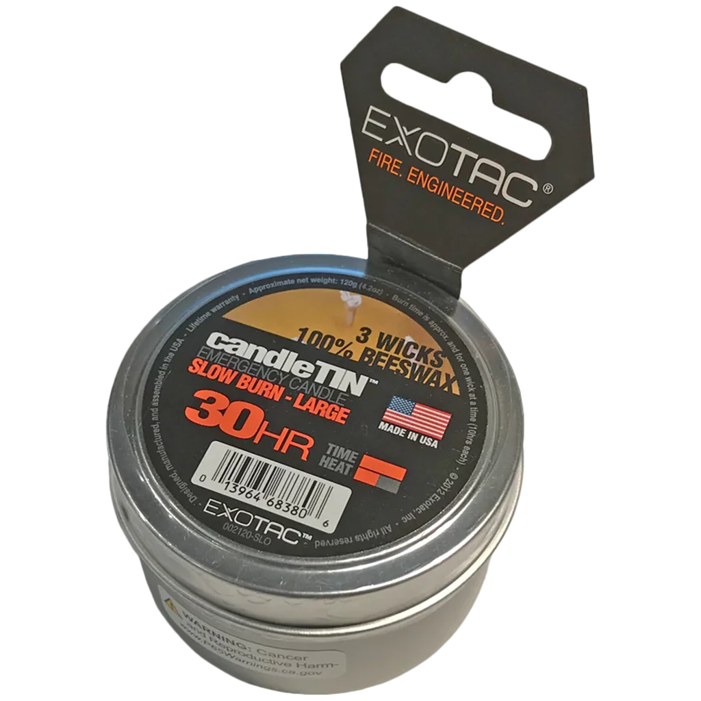 Exotac CandleTIN Large - Slow Burn