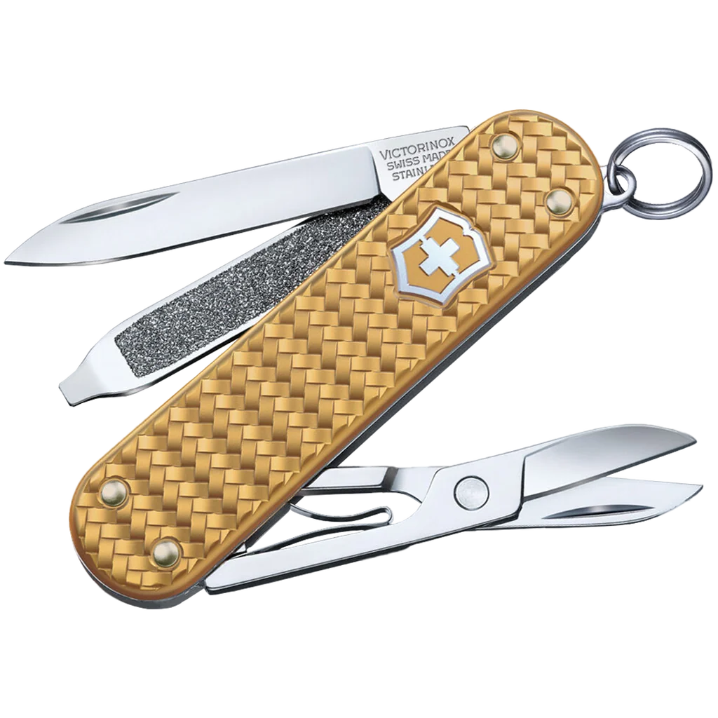 Victorinox Classic Alox Precious Collection 2021 - Brass Gold