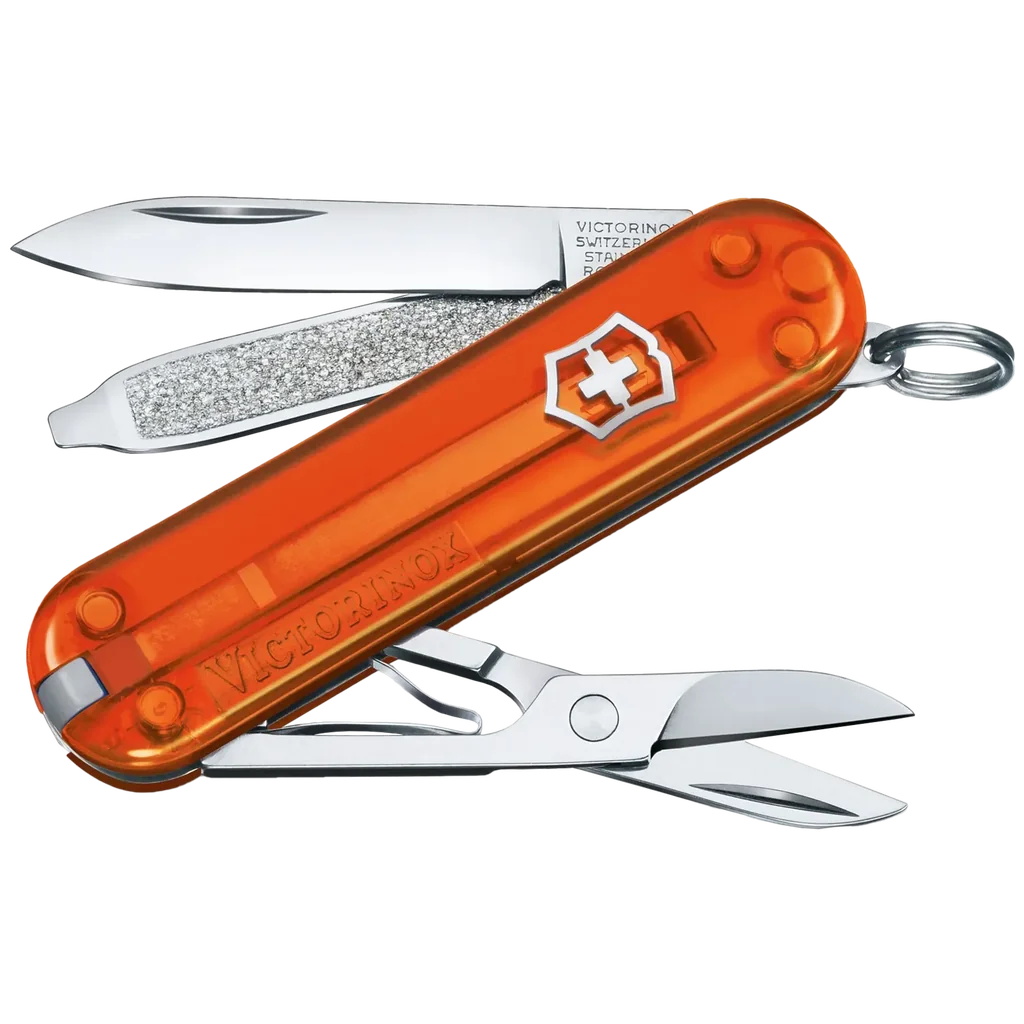 Victorinox Classic SD Transparent Fire Opal