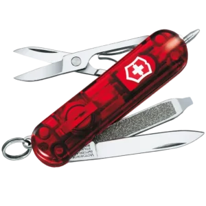 Victorinox Signature Lite, Red Translucent