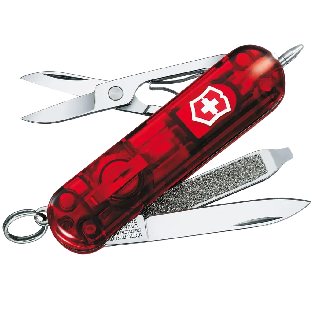 Victorinox Signature Lite, Red Translucent