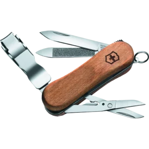 Victorinox Nail Clip Wood 580 Walnut
