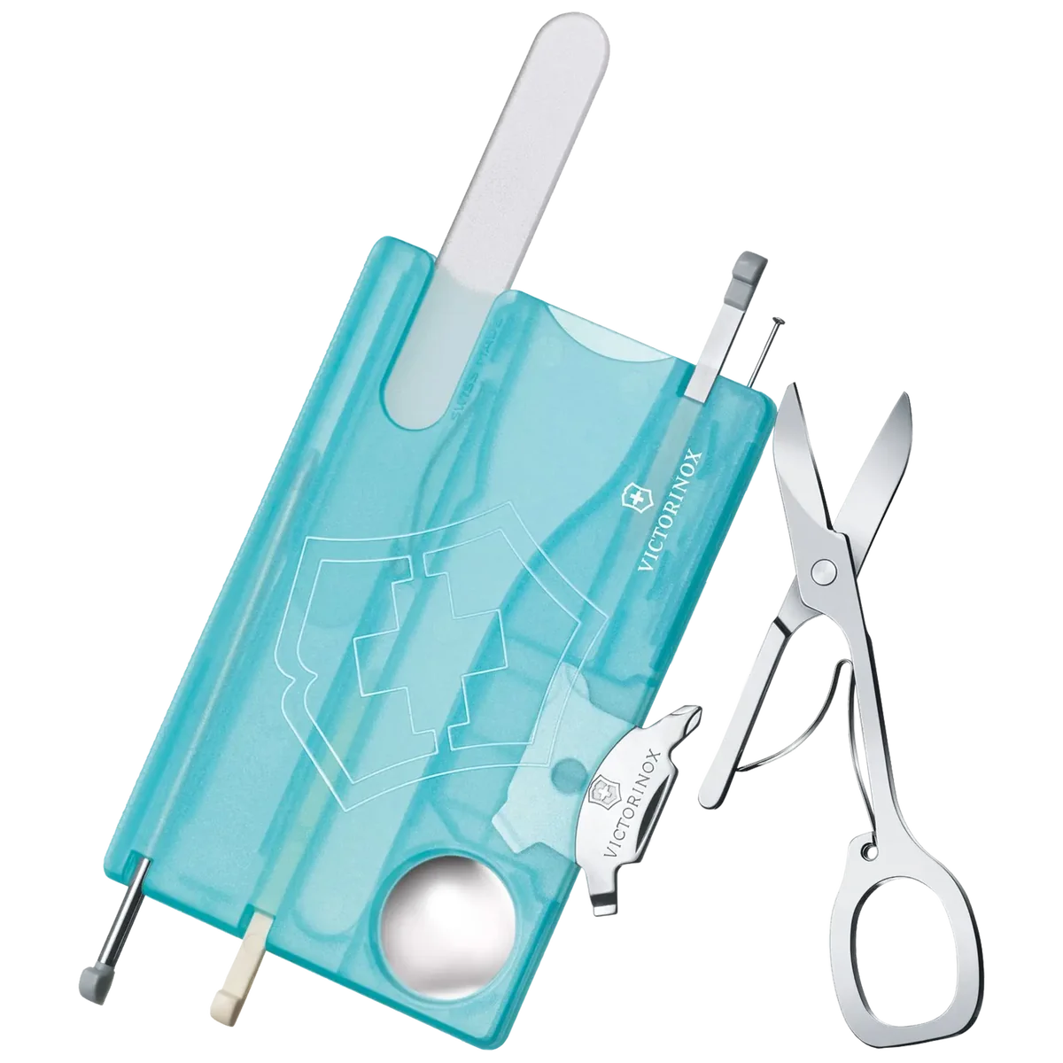 Victorinox Swisscard Nailcare Ice Blue Translucent - Image 2