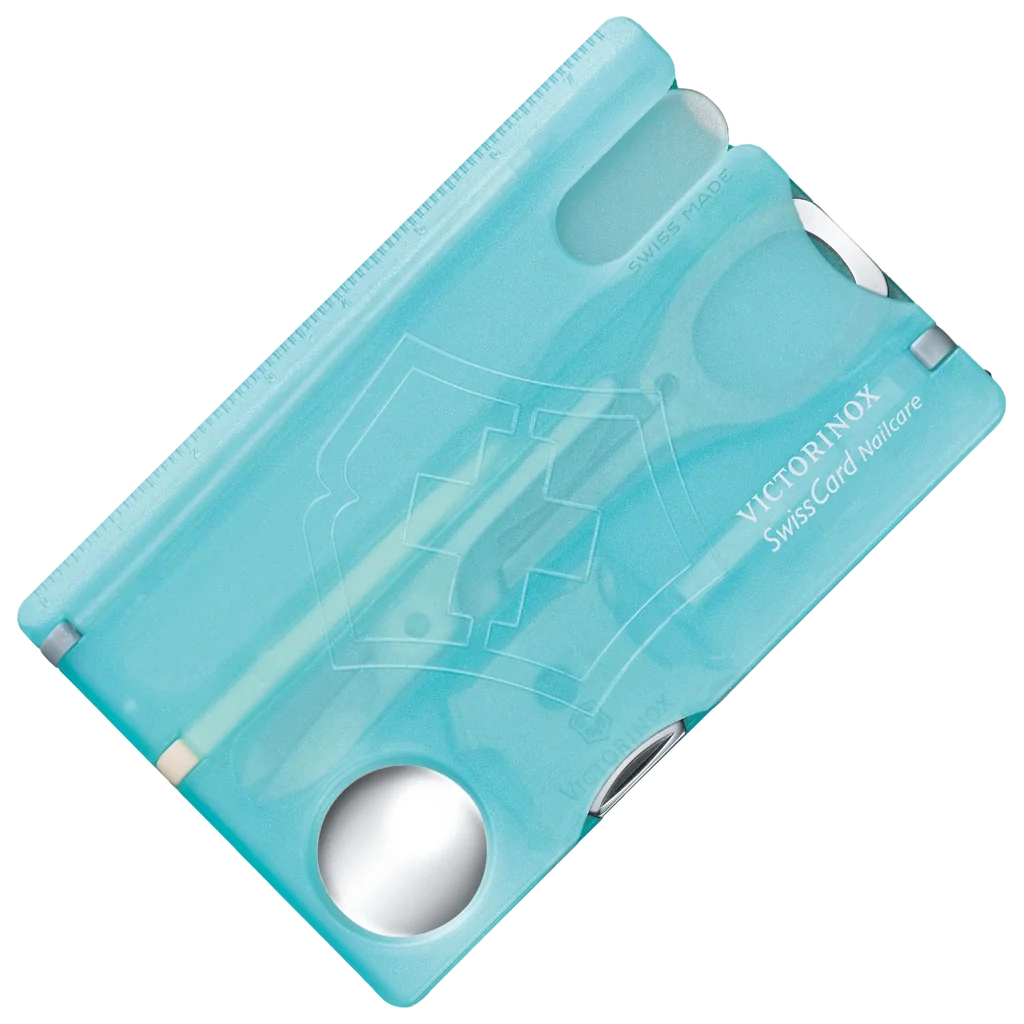 Victorinox Swisscard Nailcare Ice Blue Translucent