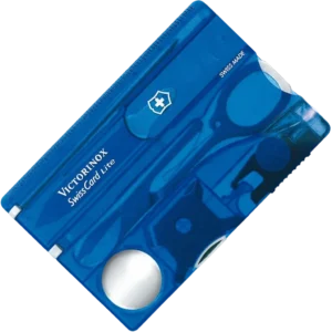 Victorinox Swiss Card Lite Blue Transparent