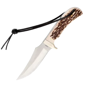 Uncle Henry UH Staglon 4" FB w/Leather