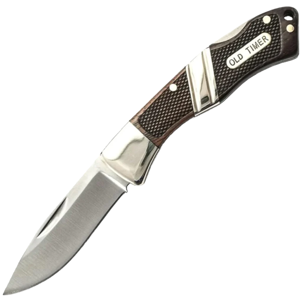 Old Timer Lockback 3.75" Handle,. 9Cr18Mov Steel