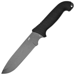 Schrade 7" 1095 High Carbon Steel Blade, Full Tang, TPE Handles, Polyester Sheath w/Ferro Rod, Sharpener