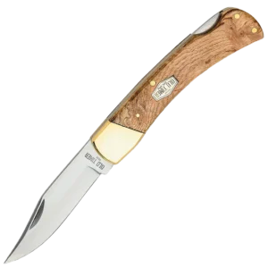Old Timer 5" Golden Bear with Desert Iron Wood Handle