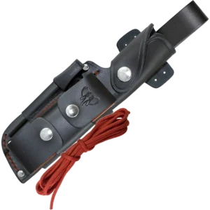 Alternative view of Cudeman JJSK-2 Survival Knife Black w/Kit