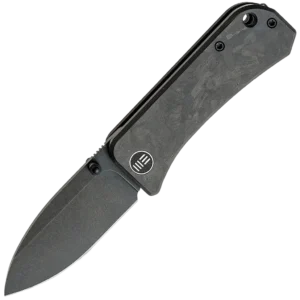 We Knife Banter - Marble Carbon Fiber Handle