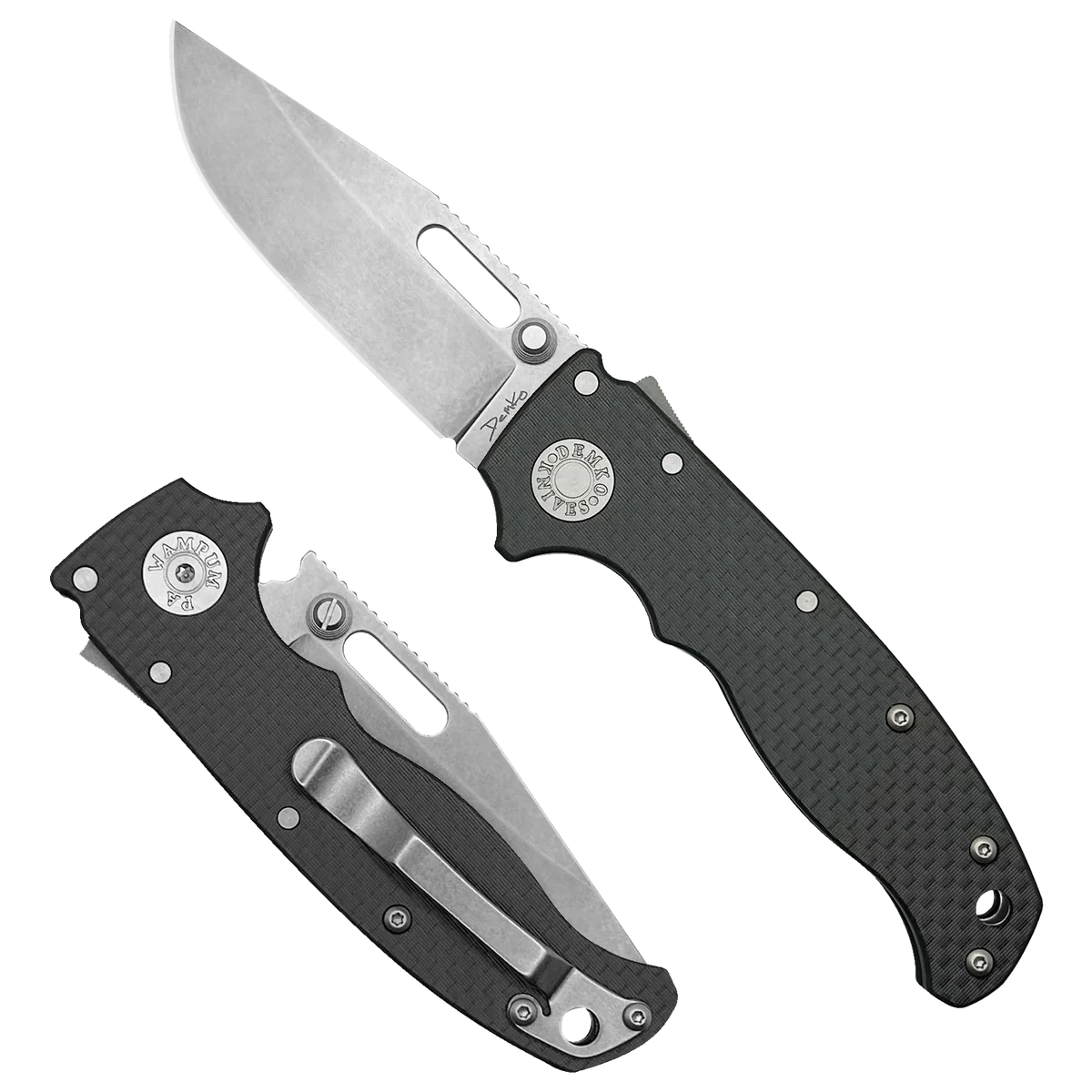 Demko AD20.5 - Clip Point Carbon Fiber - Image 3