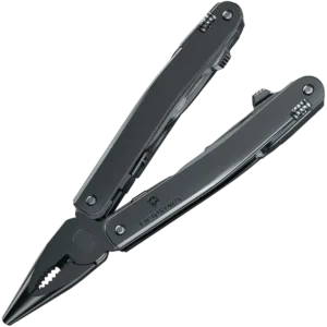 Alternative view of Victorinox Swiss Tool Spirit MXBS, with one hand opening