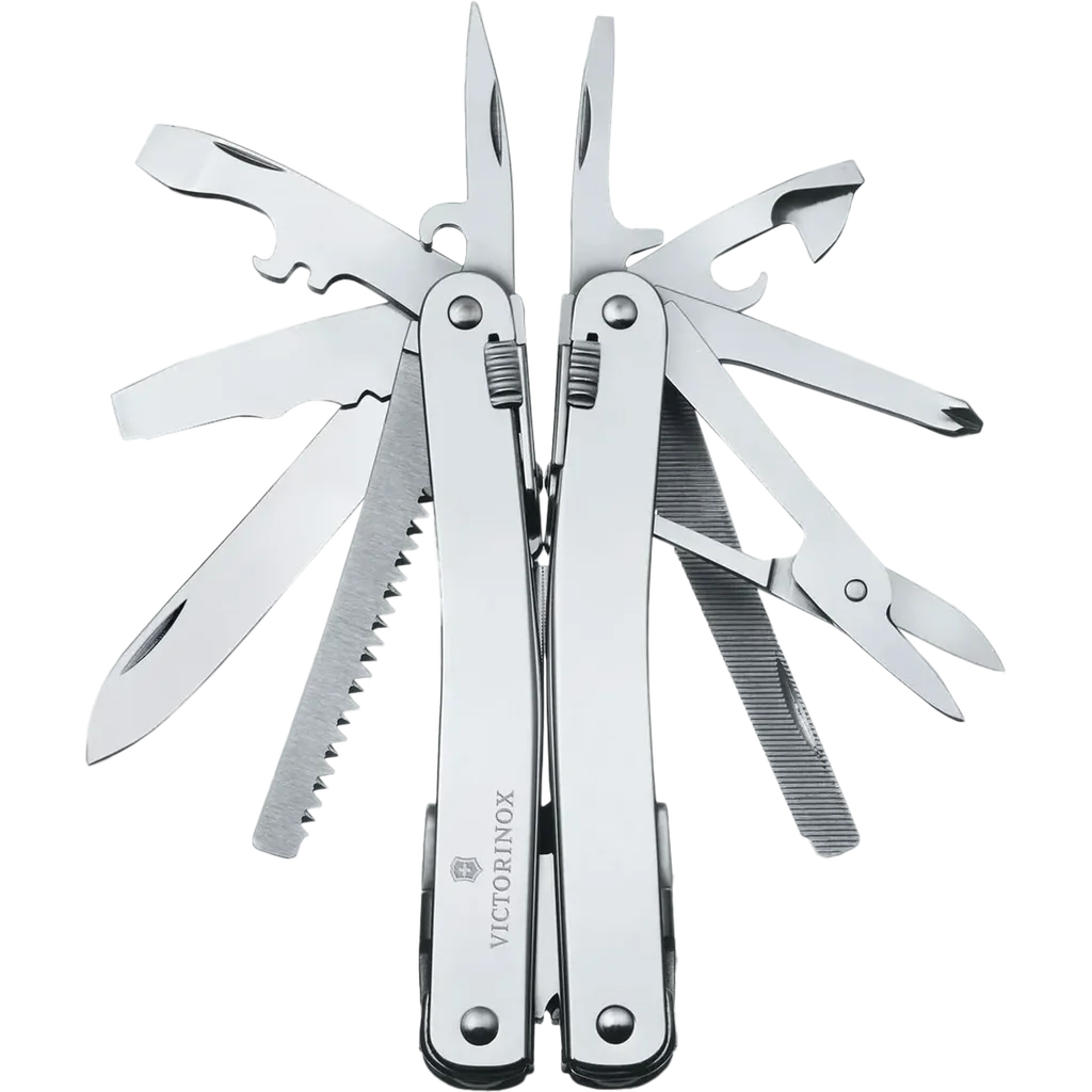 Victorinox SwissTool Spirit X Plus Ratchet with Leather Pouch