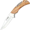 Cudeman Corkscrew Pocket Knife with Sheath