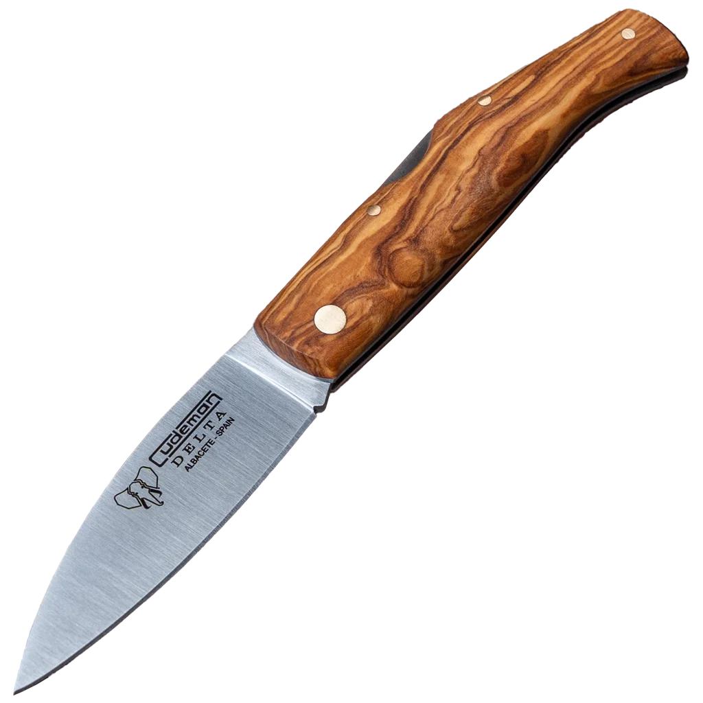 Cudeman Delta Olive Wood w/Sheath