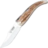 Cudeman Polished Deer Stag Folding Knife
