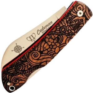 Alternative view of Cudeman Windstar Walnut Folding Knife