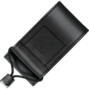 Victorinox Leather Imitation Belt Pouch with Hook & Loop Fastener