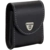 Victorinox Belt Pouch, Leather, 102 mm, Black