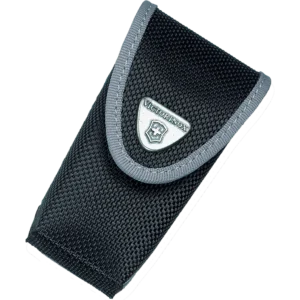 Victorinox Black Nylon Pouch with Hook-and-Loop Fastener