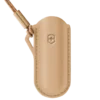 Victorinox Pouch, Leather, 70 mm, Wet Sand