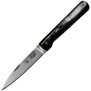 Cudeman 3.5" Bull Horn Stiletto Pocket Knife