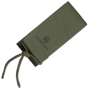 Victorinox Belt Pouch, Leather Imitation, 121 mm, Olive, For Swiss Tool Spirit