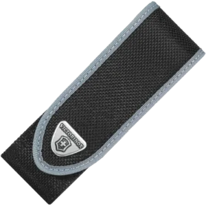 Victorinox Black Nylon Pouch with Hook-And-Loop Fastener