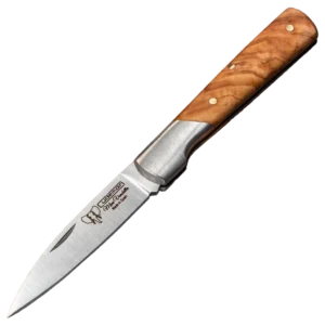 Cudeman Mini Vendetta 1 Olive Wood w/Sheath