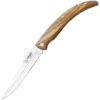 Cudeman Medium Olive Wood Stiletto Pocket Knife