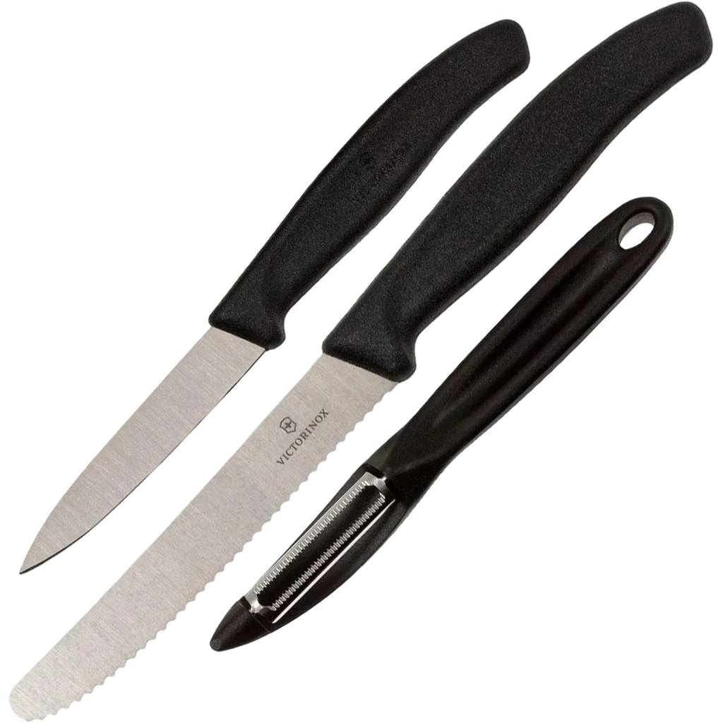 Victorinox 3 Piece Paring Knife & Peeler Set