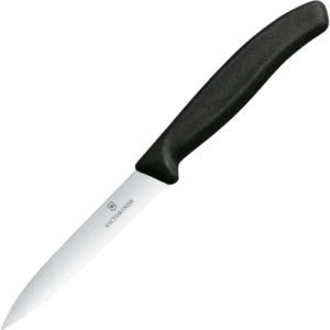 Victorinox Paring Knife, Pointed Tip, Serrated Edge 10cm