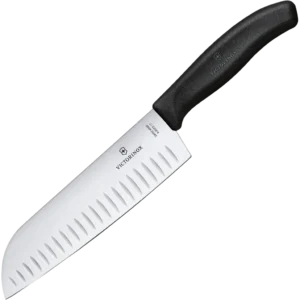 Victorinox Santoku Knife, Fluted Blade, 17cm